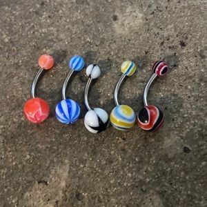 Belly button rings
